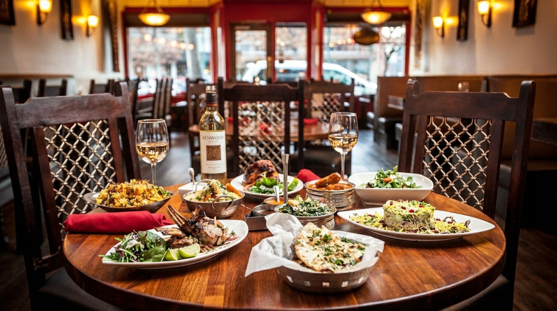 A warm table at 522 Broadway